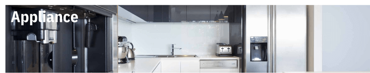 Kitchen with modern appliances that use thermostatic bimetal for temperature control.