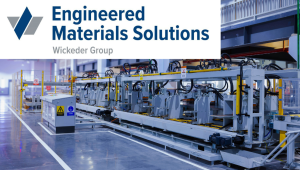 The EMS Blog shows Engineered Materials Solutions' advanced clad metal technology in action, representing manufacturing innovation and industry applications.
